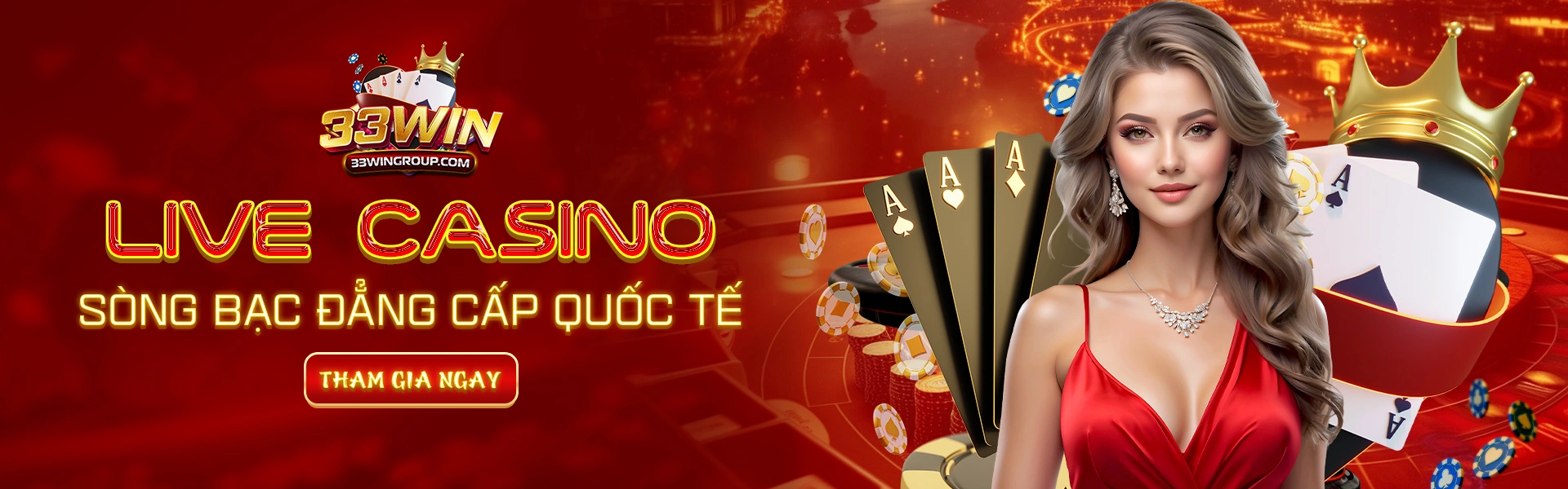 live casino banner